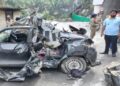 फतेहाबाद के परिवार की कार पर उत्तराखंड में गिरा पत्थर: पत्नी की मौत- पति और बेटी घायल