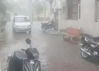 हरियाणा के 3 जिलों में बारिश, 7 शहरों में अलर्ट: 3 दिन लगातार बारिश होने की संभावना