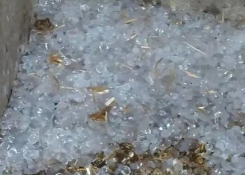 हरियाणा में बारिश के साथ ओले गिरे: तेज आंधी भी चली