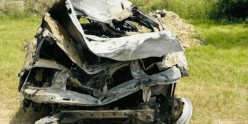 हरियाणा में ट्रक से टकराई स्कॉर्पियो, आग लगी: 3 दोस्तों की मौत, एक घायल