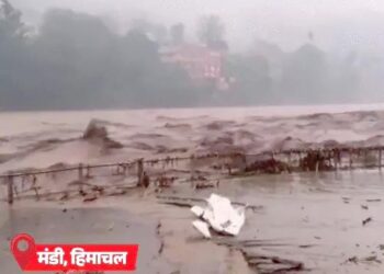 हिमाचल के मंडी में 4 जगह बादल फटा: 3 की मौत, 10 लापता,  उत्तराखंड में कोटद्वार-बद्रीनाथ और यमुनोत्री मार्ग बंद