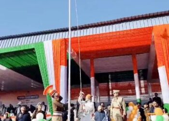 पंचकूला में सिंचाई मंत्री श्रुति ने किया ध्वजारोहण: परेड की सलामी ली