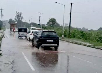 चंडीगढ़ में तेज बारिश, सुखना लेक का जलस्तर बढ़ा: फ्लड गेट फिर खुलेंगे