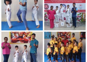 द चैंपियंस अकादमी अंबाला के नन्हे खिलाडिय़ों ने जिला एवं राज्य स्तरीय कराटे चैम्पियनशिप में किया शानदार प्रदर्शन