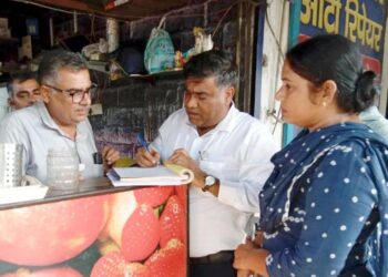 धड़ाधड़ छापेमारी, धुआँधार चालान ”सेक्टर-7 में 13 चालान, ₹20,500 का जुर्माना