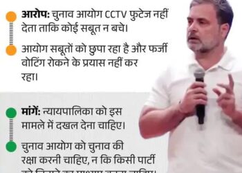 राहुल के प्रजेंटेशन में वोटर्स डिलीट कराने का दावा: कर्नाटक में जिनके नाम काटे, उन्हें स्टेज पर बुलाया