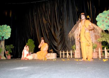 आदर्श रामलीला का 45वां वर्ष – नौवें दिवस का रोमांचक मंचन