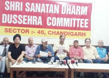 श्री सनातन धर्म दशहरा कमेटी सेक्टर 46 की ओर से इस वर्ष भी दशहरा पूरी श्रद्धा व धूमधाम से मनाने की तैयारी