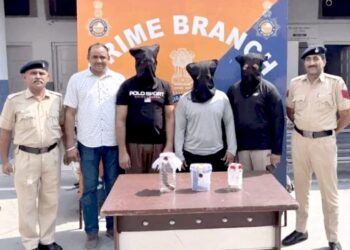 चंडीगढ़ में इमिग्रेशन कंपनी मालिक समेत 3 गिरफ्तार: 2 पिस्टल-7 कारतूस बरामद