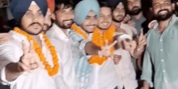 पंजाब यूनिवर्सिटी चंडीगढ़ में पहली बार ABVP प्रेसिडेंट बना: SATH के अश्मित वाइस प्रेसिडेंट