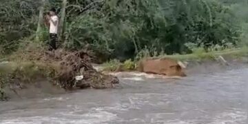 हिसार एयरपोर्ट के पास माइनर टूटी: घग्गर नदी का बांध टूटा