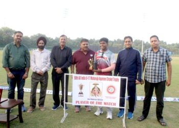 हरियाणा, कुरुक्षेत्र, लुधियाना और बंगाल ने 50वीं अखिल भारतीय अंडर-17 महाराजा अग्रसेन क्रिकेट ट्रॉफी में अपने लीग मैच जीते