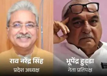 हरियाणा कांग्रेस अध्यक्ष राव नरेंद्र आज संभालेंगे कार्यभार: CLP लीडर हुड्‌डा चंडीगढ़ पहुंचे