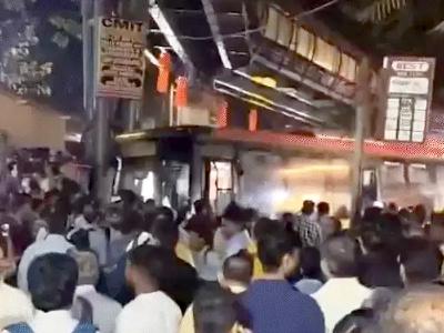 मुंबई के भांडुप में बस ने 13 लोगों को कुचला: 4 लोगों की मौत, 9 घायल