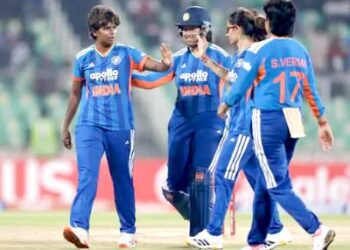 इंडिया विमेंस ने 30 रन से चौथा टी-20 जीता: शेफाली-मंधाना ने 162 रन की पार्टनरशिप की