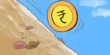 रुपया सबसे निचले स्तर पर आया, 90.05 तक गिरा: विदेशी निवेशक लगातार पैसा निकाल रहे; डॉलर की मजबूती से दबाव बढ़ा