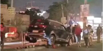 गुरुग्राम में तेज रफ्तार कार ने किन्नर को कुचलाः मौके पर ही मौत, सड़क पार करते वक्त हादसा