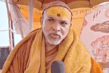 अविमुक्तेश्वरानंद का माघ मेला छोड़ने का ऐलान: कहा- बिना स्नान दुखी मन से लौटना पड़ रहा, इसकी कल्पना नहीं की थी