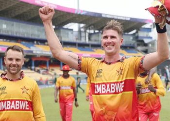 टी-20 वर्ल्डकप में उलटफेर, जिम्बाब्वे ने ऑस्ट्रेलिया को हराया: AUS 170 का टारगेट नहीं चेज कर सका, 2007 WC में भी हरा चुका है जिम्बाब्वे