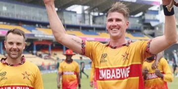 टी-20 वर्ल्डकप में उलटफेर, जिम्बाब्वे ने ऑस्ट्रेलिया को हराया: AUS 170 का टारगेट नहीं चेज कर सका, 2007 WC में भी हरा चुका है जिम्बाब्वे