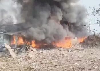 आंध्र प्रदेश- पटाखा फैक्ट्री में ब्लास्ट, 18 लोगों की मौत: 6 गंभीर घायल; धमाके की आवाज 5km दूर तक सुनाई दी