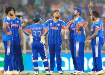 भारत ने लगातार चौथा मैच जीता: नीदरलैंड को 17 रन से हराया; दुबे की वर्ल्डकप में पहली फिफ्टी, चक्रवर्ती को 3 विकेट