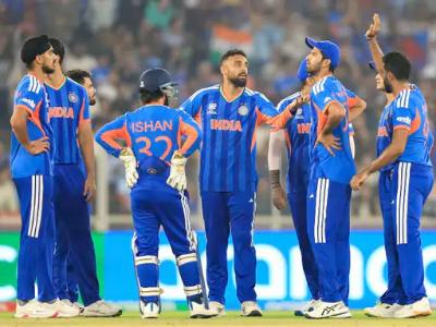 भारत ने लगातार चौथा मैच जीता: नीदरलैंड को 17 रन से हराया; दुबे की वर्ल्डकप में पहली फिफ्टी, चक्रवर्ती को 3 विकेट