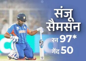 भारत ने अपना सबसे बड़ा रनचेज किया: संजू ने कोहली का रिकॉर्ड तोड़ा, टारगेट का पीछा करते हुए सबसे बड़ी पारी खेली