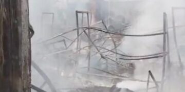 पंचकूला में पिंजौर की ऑनलाइन नर्सरी में आग: ऑफिस-स्टोर का सामान जला; भारी नुकसान, लाखों की कीमत के पौधे सुरक्षित