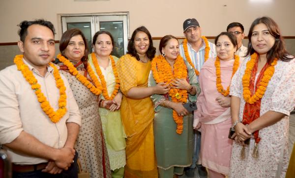 विनीता बांगड़ फिर से बनीं हरियाणा नर्सिंग यूनियन की राज्य प्रधान