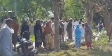 श्मशान घाट से बुजुर्ग की अस्थियां गायब: परिजनों का हंगामा