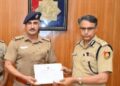 चंडीगढ़ DGP का इंस्पेक्टर सेखों-जसपाल को फर्स्ट क्लास सर्टिफिकेट:इंटरस्टेट हथियार सप्लाई गैंग को पकड़ा,14 पिस्तौल-15 कारतूस मिले, बंबीहा-लकी गैंग को करने थे सप्लाई
