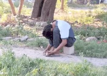 चंडीगढ़ में एक घंटे स्टैच्यू बन बैठा रहा युवक: हाथ में बीड़ी, पी नहीं पाया; पंजाब-चंडीगढ़ से 6 वीडियो सामने आ चुके, जॉम्बी ड्रग का शक