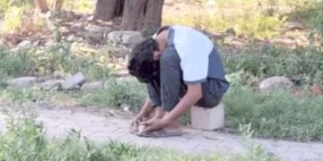 चंडीगढ़ में एक घंटे स्टैच्यू बन बैठा रहा युवक: हाथ में बीड़ी, पी नहीं पाया; पंजाब-चंडीगढ़ से 6 वीडियो सामने आ चुके, जॉम्बी ड्रग का शक