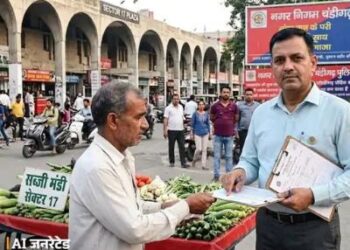 चंडीगढ़ पुलिस फर्जी निगम इंस्पेक्टर ढूंढ रही: मार्केट में घूमकर ₹6 हजार में लाइसेंस बनाकर दे रहा, SSP बोलीं- सख्त एक्शन लेंगे