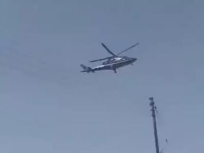 महाराष्ट्र के मंत्री का हेलिकॉप्टर कार पार्किंग में उतरा: प्रशासन बोला- पायलट ने गलती से लैंडिंग की, जनवरी में अजित पवार का प्लेन क्रैश हुआ था