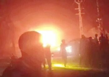 प्राइवेट बस में आग लगी, 2 लोग जिंदा जले: भिवानी से हांसी जा रही थी बस, 11 लोग घायल; प्रत्यक्षदर्शी बोले- पहले धमाका हुआ