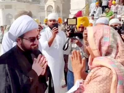 अमृतसर गोल्डन टेंपल पहुंचे ईरानी प्रतिनिधि: खामेनेई की याद में कार्यक्रम के लिए दिया निमंत्रण, यूएस को 11वें दिन हमले की चेतावनी