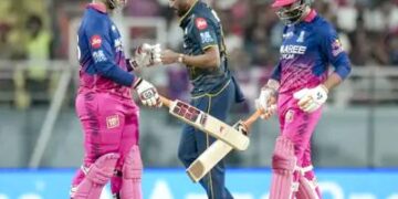 IPL- सूर्यवंशी 47 बॉल पर 96 रन बनाकर आउट: रबाडा ने पवेलियन भेजा, गुजरात के खिलाफ राजस्थान का स्कोर 200/6