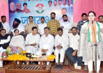 कांग्रेस के पक्ष में उमड़ा जनसैलाब: रणदीप सुरजेवाला ने सुधा भारद्वाज के समर्थन में कीं जोरदार चुनावी जनसभाएं।