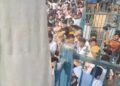 कॉकरोच जनता पार्टी के फाउंडर को युवकों ने थप्पड़ मारे: जयपुर में शिक्षा मंत्री प्रधान के इस्तीफे को लेकर प्रदर्शन था, समर्थकों ने हमलावरों को पीटा