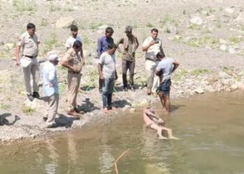 पंचकूला में घग्घर नदी से व्यक्ति का शव बरामद: नहाते वक्त डूबा, साथियों संग वेल्डिंग का काम करने आया था