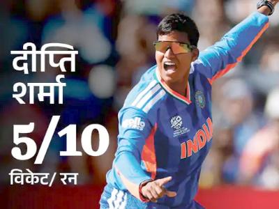 भारतीय खिलाड़ियों ने 11वीं बार पाकिस्तानियों से हाथ नहीं मिलाया: दीप्ति दुनिया की टॉप विकेट टेकर बनीं
